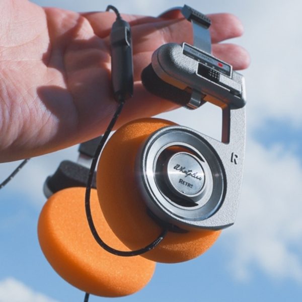 WhatPlus Retro Computer Gaming Trådlösa Bluetooth-headset Svamp Öronmuffar Silver