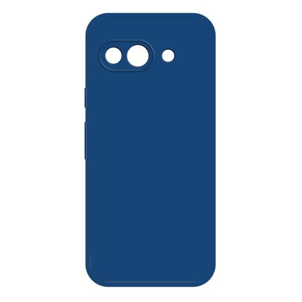 för Pixel 9a Skal i Imiterad Flytande Silikon Blå