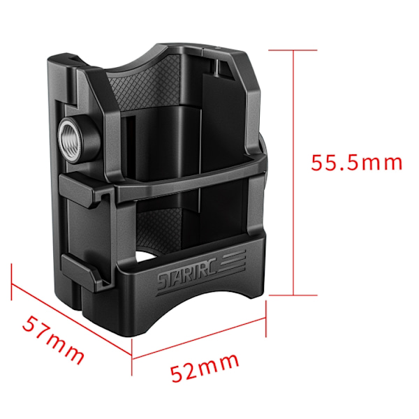 För DJI OSMO Pocket 3 STARTRC Multifunktionell Fast Montering Expansionsadapter Fäste