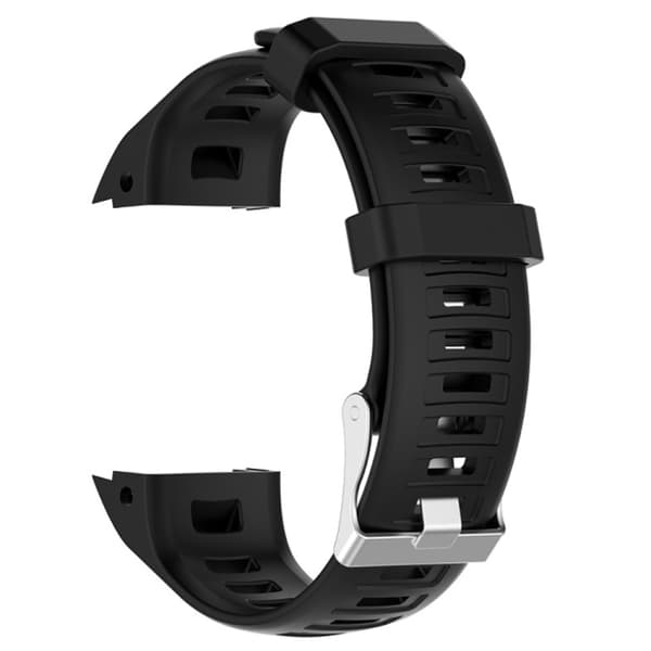 För Garmin Instinct Silicone Watch Band Black
