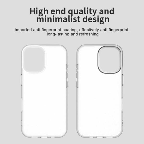 iPhone 17 Skal - Candy PC Hybrid TPU Stötsäker Vit