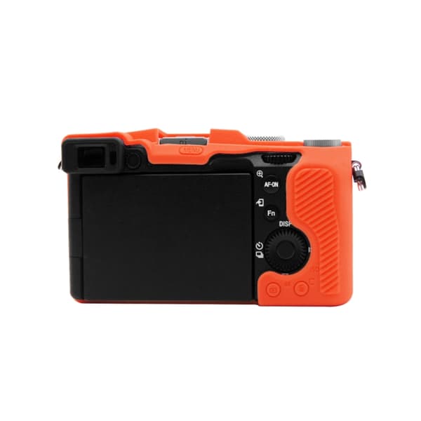Mjukt silikonfodral för Sony A7C / ILCE-7C Orange