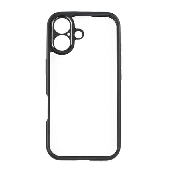 iPhone 17 Frostad TPU + Transparent PC Skal