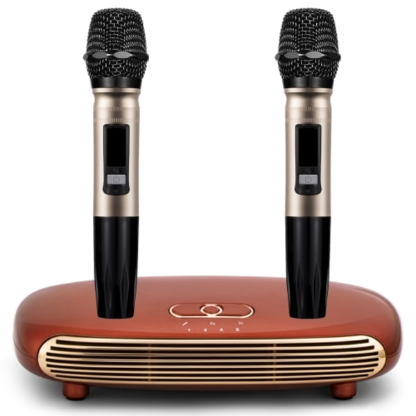 K8 Hem Trådlös Bluetooth Karaoke Box för Smart TV, Smart TV Box, Set Top Box, PC, Smart Phone(Röd)