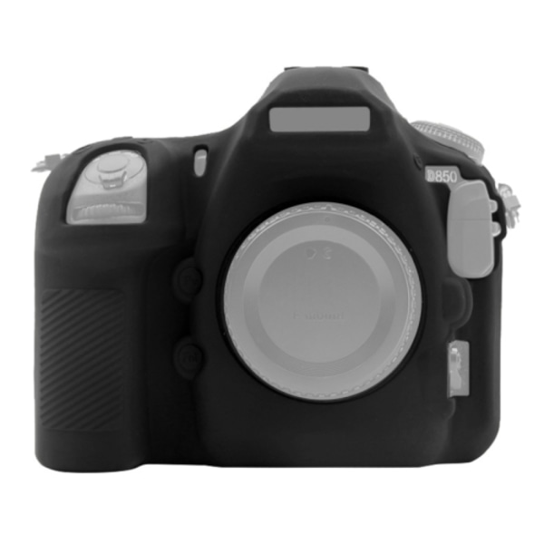 Mjukt silikonfodral för Nikon D850 Svart