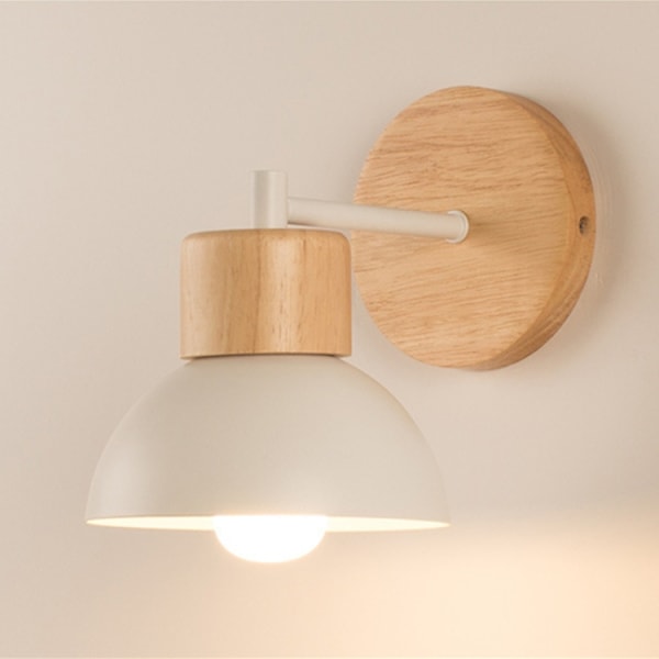 LED vägglampa sovrum sänglampa, stil:C(med LED vitt ljus 5W)