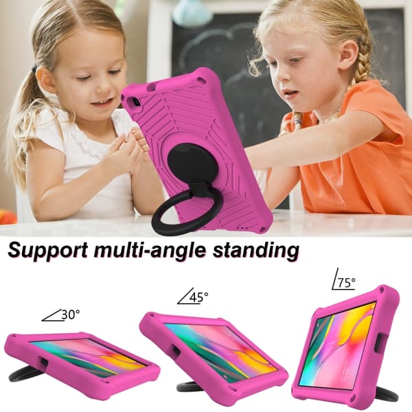 Samsung Galaxy Tab A 8 SM-T290 silikonfodral Rosaröd