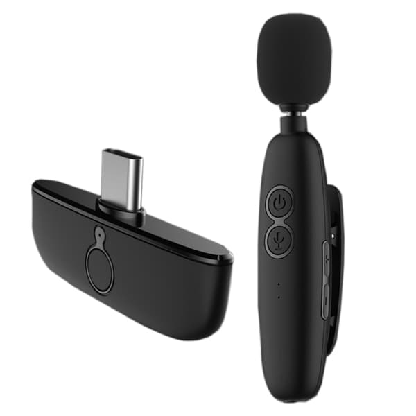 B56 Lavalier Design Bluetooth 5.0 Trådlös Mikrofon