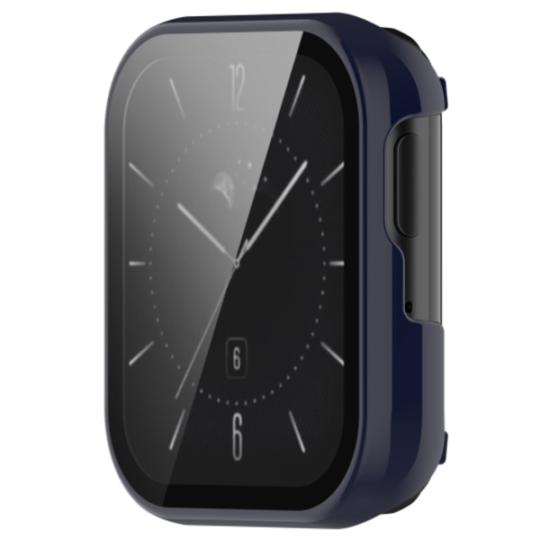 För OPPO Watch SE PC+ Toughened Film Integrated Protective Case Blue