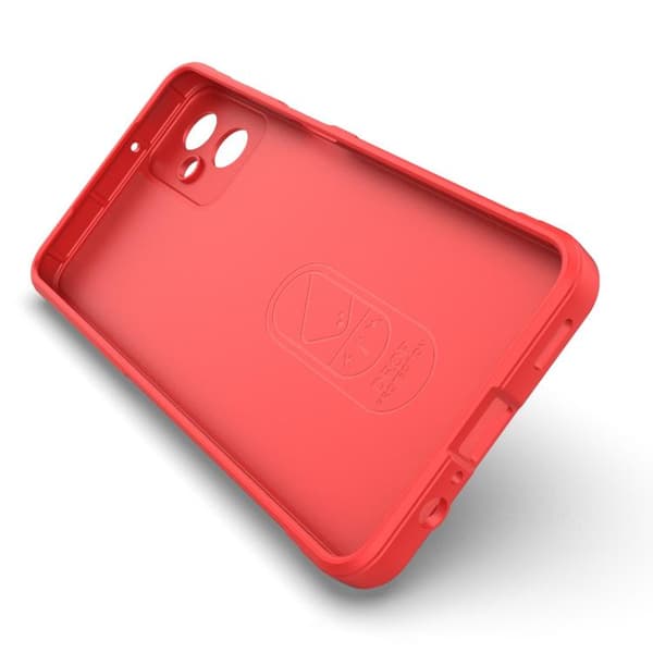 Samsung Galaxy A06 5G Skal Magic Shield TPU + Flanell Grå