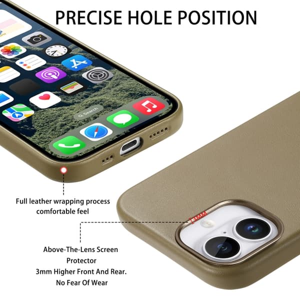 iPhone 16 Pro Max Electroplaterad Metallknapp MagSafe Skal Grön
