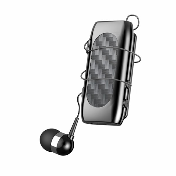 K56 Lavalier brusreducering kolfiberlödd Bluetooth-hörlurar Silver