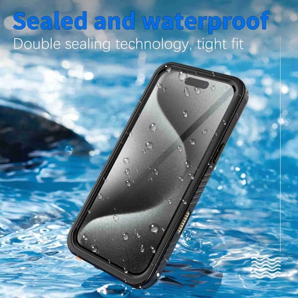 iPhone 16 Pro RedPepper IP68 Vattentät Triple-skal