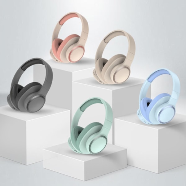 SOYTO P2962 Bluetooth-headset - Universella trådlösa brusreducerande hörlurar Rosa