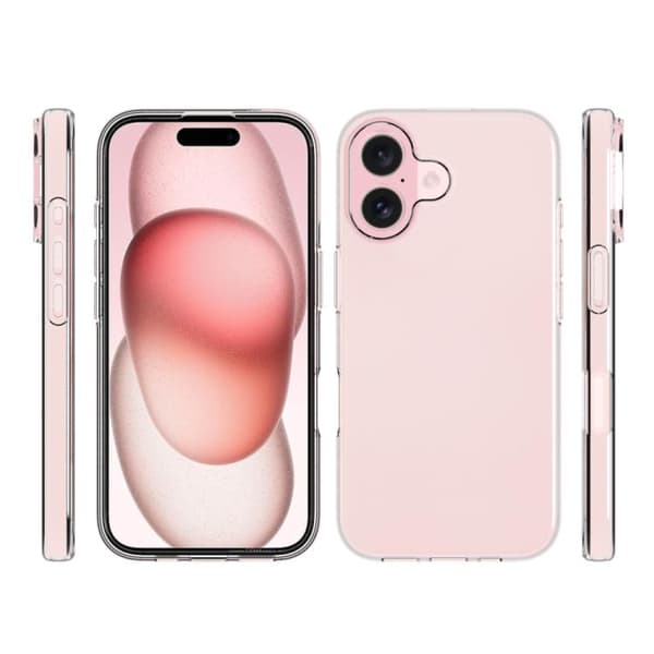 iPhone 17 Skal med Vattentålig Textur - TPU