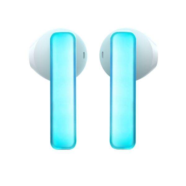 JOYROOM JR-TC1 IceLens Series True Wireless Bluetooth-hörlurar med LED-ljus Vit