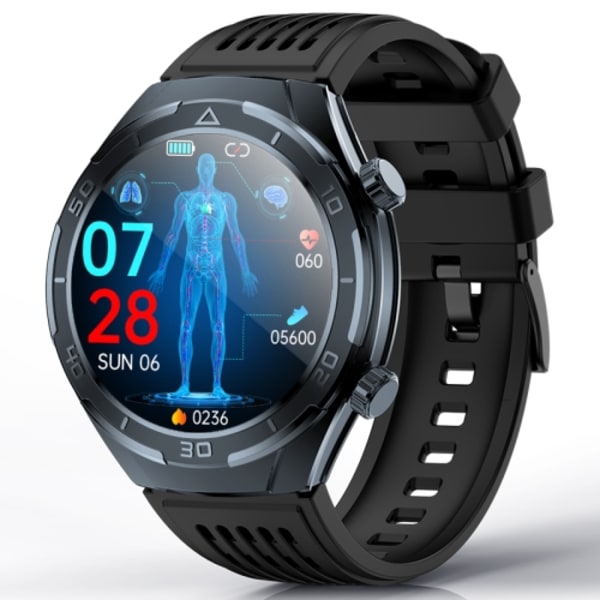 FD02 1,46 tums färgskärm Smart Watch Grå
