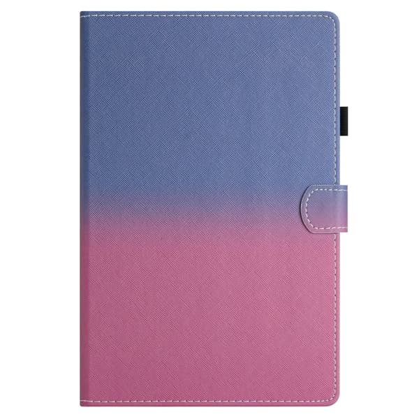 Samsung Galaxy Tab A8 2021 X205/X200 Gradient Läderfodral Blå ros