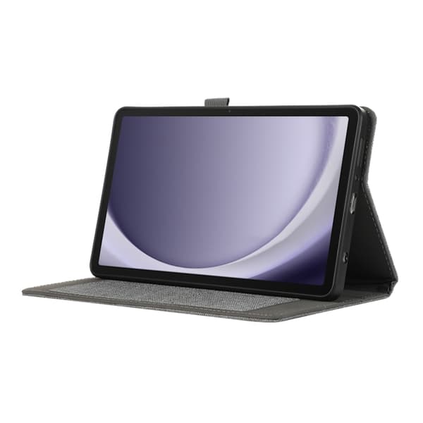 Samsung Galaxy Tab A9+ / A11+ Flipfodral i TPU och PU-läder Grå