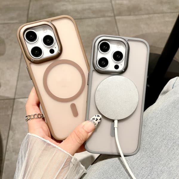 iPhone 16 Pro Max Skal med MagSafe och Stötskydd för Optimal Värmeavledning Blå