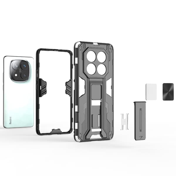 Redmi Note 14 Pro 5G Supersonic PC + TPU Mobilskal Vit