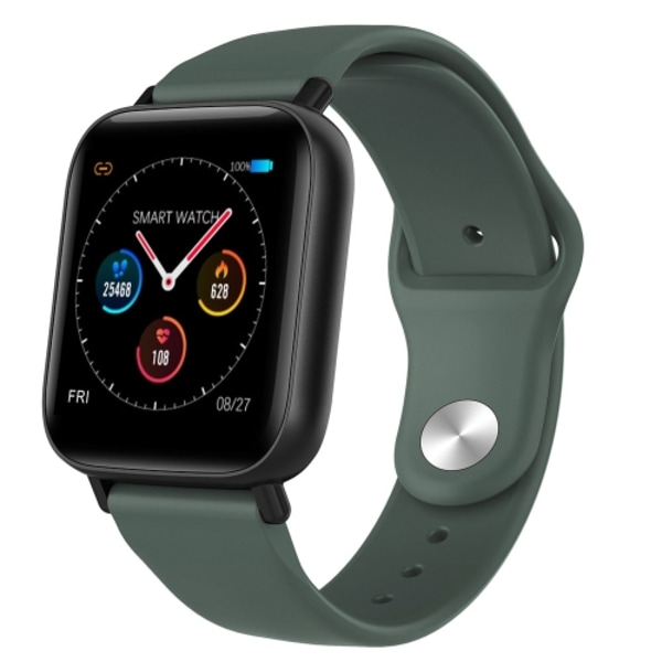 Q10 Fashion Smart Sports Watch, 1,3 tums TFT-skärm, IP67 Vattentät Grön