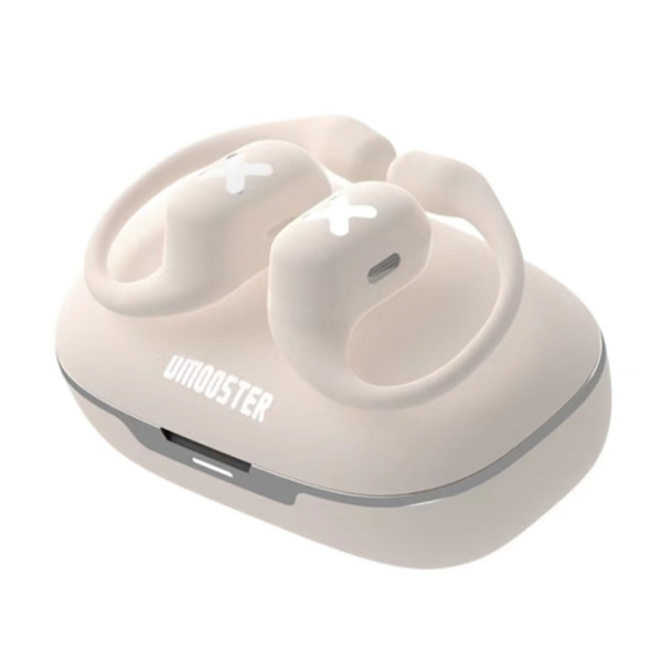 D MOOSTER D53 OWS Öronmonterade ENC Bluetooth-hörlurar Vit