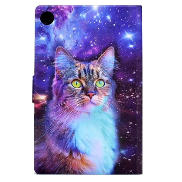 Samsung Galaxy Tab A8 10.5 (2021) TPU Läderfodral Stjärnkatten