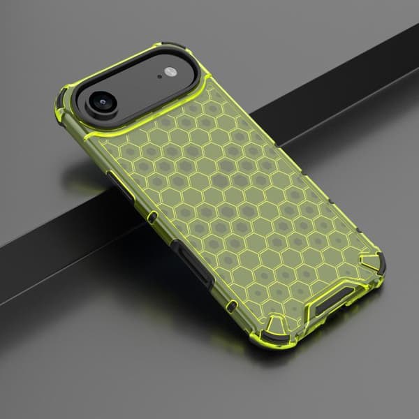 iPhone 17 Air Skal Honeycomb Stötsäker Grön
