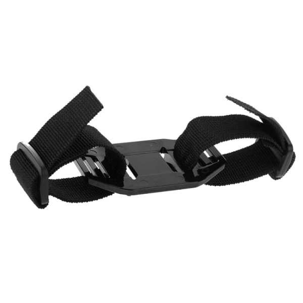 Justerbar hjälmremfäste för GoPro Hero12 Black / Hero11 /10 /9 /8 /7 /6 /5, Insta360 Ace / Ace Pro, DJI Osmo Action 4 och andra actionkameror