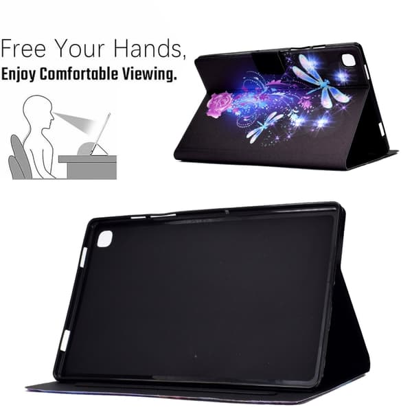Samsung Galaxy Tab A 8.0 (2015) TPU Läderfodral Fjäril