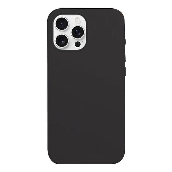 iPhone 16 Pro Max Burom Cloud Sensing Ultra-tunn Flytande Silikon Full Coverage Skal Jazz Black