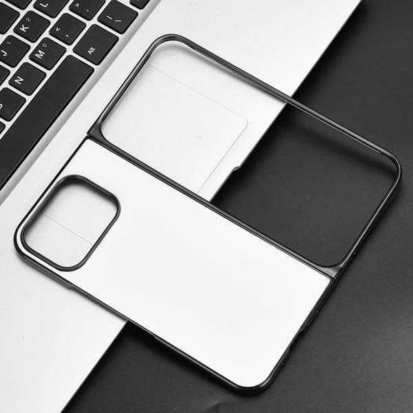 för Pixel 9 Pro Fold Skal i PU-läder och PC - Elegant och skyddande mobilskydd Vit
