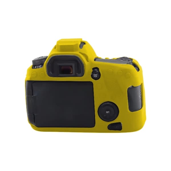 Mjukt silikonfodral för Canon EOS 6D Mark II Gul
