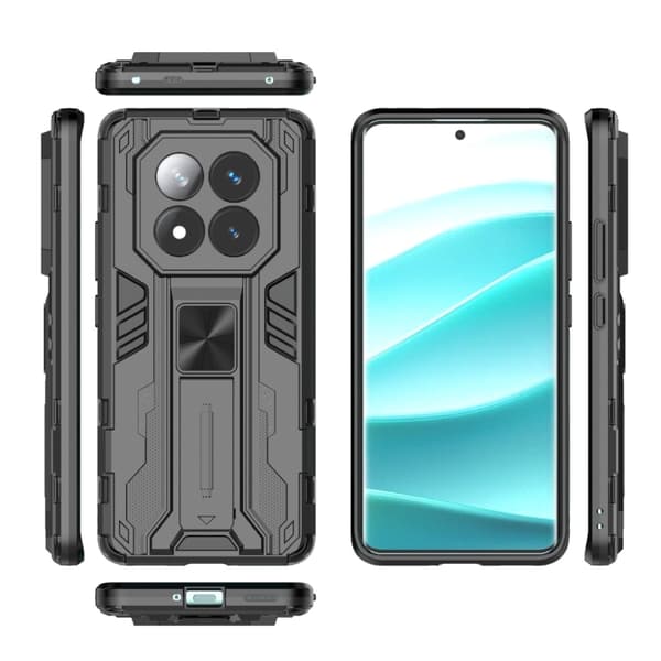 Redmi Note 14 Pro+ 5G Supersonic PC + TPU Mobilskal Svart