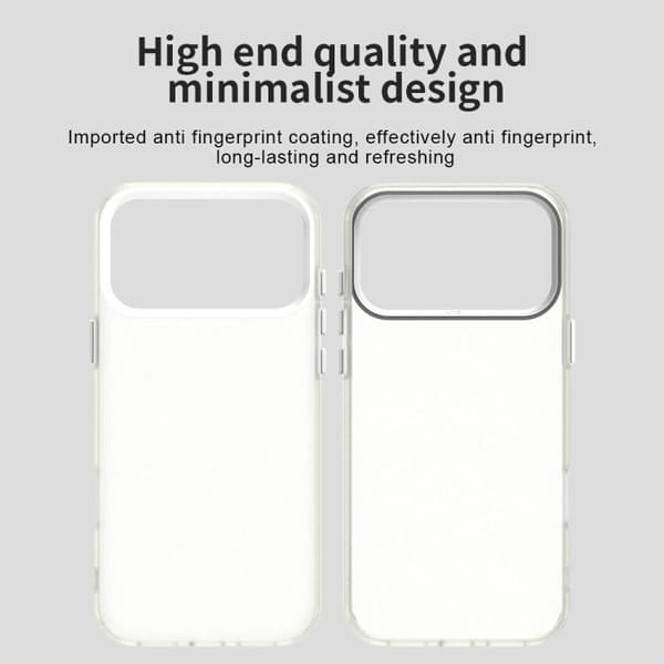 iPhone 18 Pro Max / iPhone 17 Pro Max Skal - Candy PC Hybrid TPU Stöttålig Vit