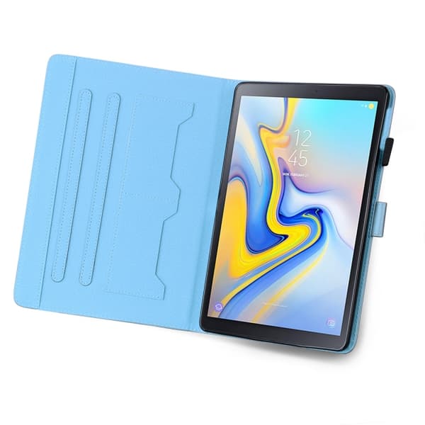Samsung Galaxy Tab A 10.5 T590 Cartoon Läderfodral Blå