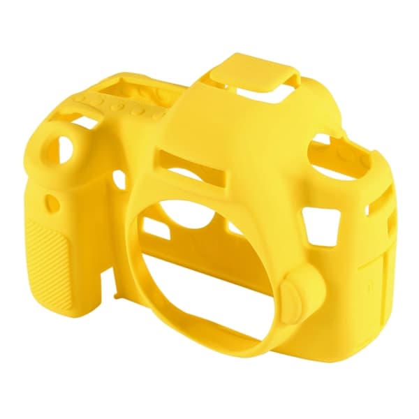 Mjukt silikonfodral för Canon EOS 6D Gul