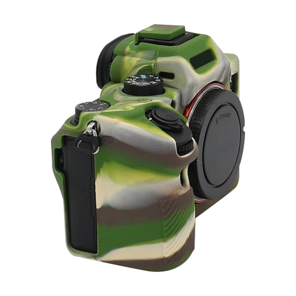 Mjukt silikonfodral för Sony A7III / A7S3 / A7RIII / A7SIII Kamouflage