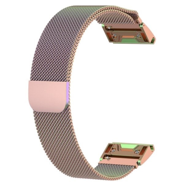 För Garmin Fenix ​​5S Milanese watch Colorful