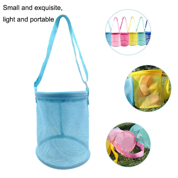 Barn utomhus vildplockningsväska Cylinder Butterfly Dragonfly Collection Bag Gul