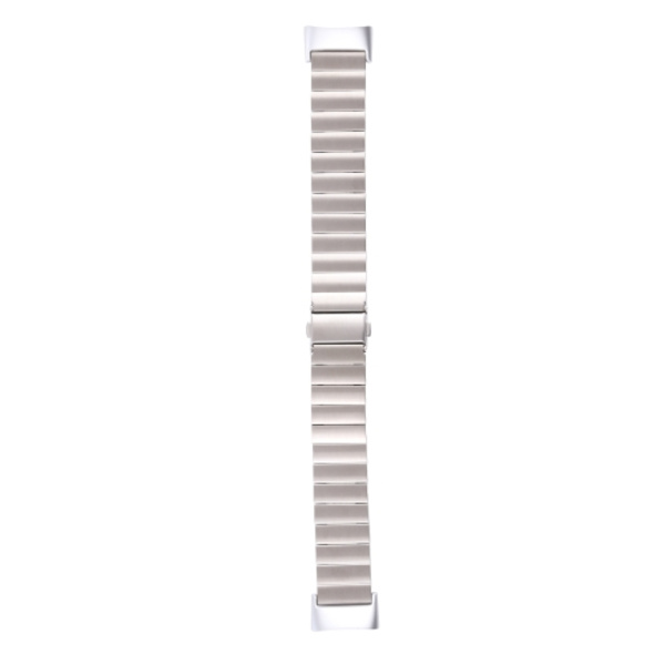 För Fitbit Charge 5 watch i stål med en pärla Silver