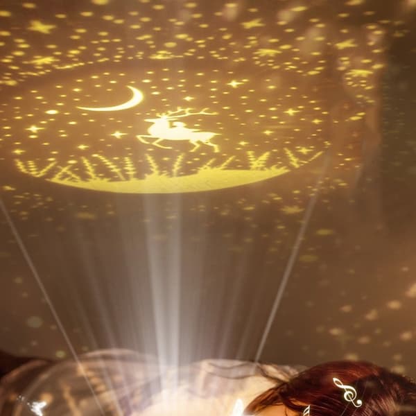 Fantasy Starry Sky Projektor Nattljus Atmosfärljus Alla hjärtans dag Present - Bluetooth Version