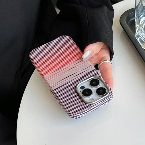 iPhone 16 Pro Max Metall Linsskydd Ram MagSafe PC Skal Månblå