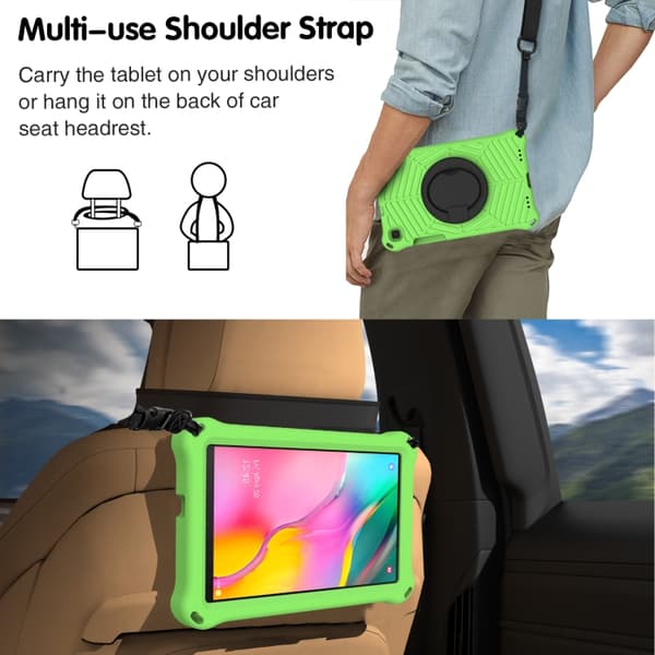 Samsung Galaxy Tab A 8 SM-T290 silikonfodral Grön