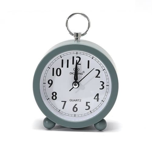 Kontorshem Rund Alarmklocka Studentklocka Present (Grön)
