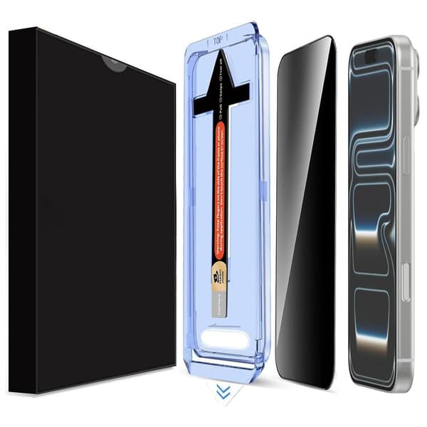 iPhone 18 Pro Max / iPhone 17 Pro Max - LK Lätt Installera Integritet Härdat Glasfilm