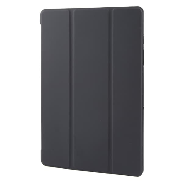 Samsung Galaxy Tab A9+ / A11+ Tri-fold TPU Läderfodral Svart