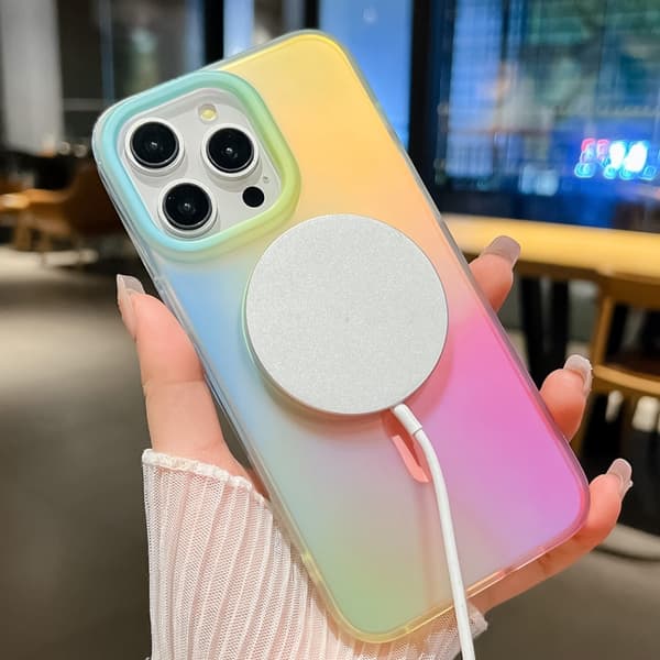 iPhone 16 Pro Max Skal Ink Gen2 Gradient MagSafe PC Hybrid TPU Blå