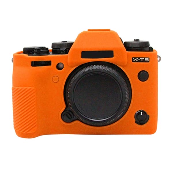 Mjukt silikonfodral för FUJIFILM XT3 Orange